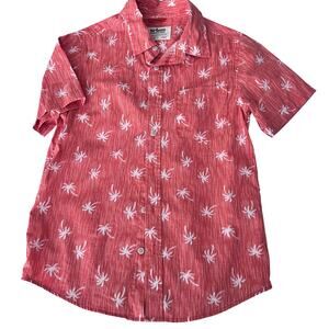 Urban Pipeline Orange Palm Tree Shirt - Boys Large